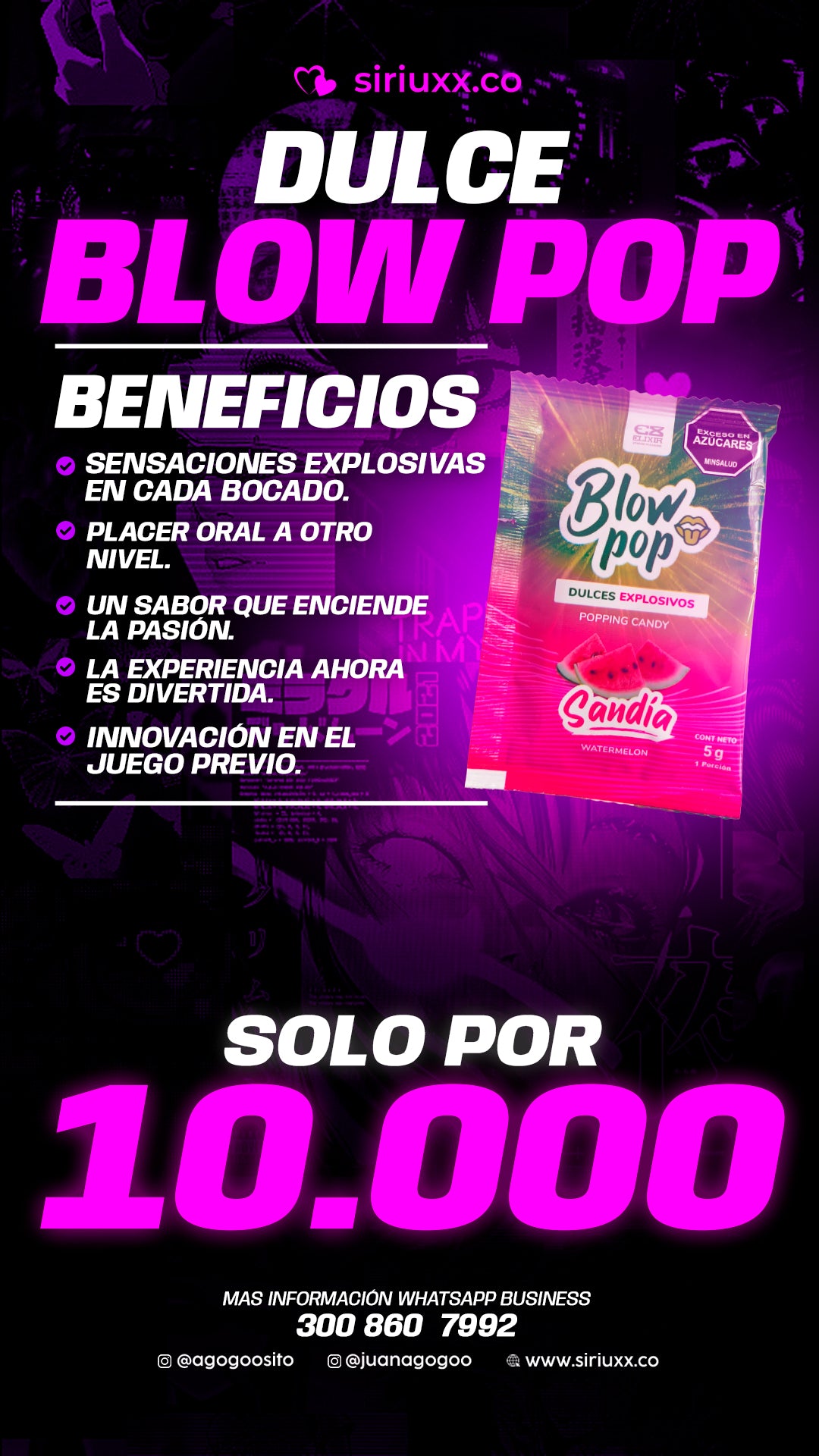 DULCE BLOW POP