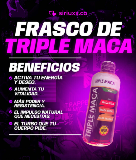 Frasco Triple Maca