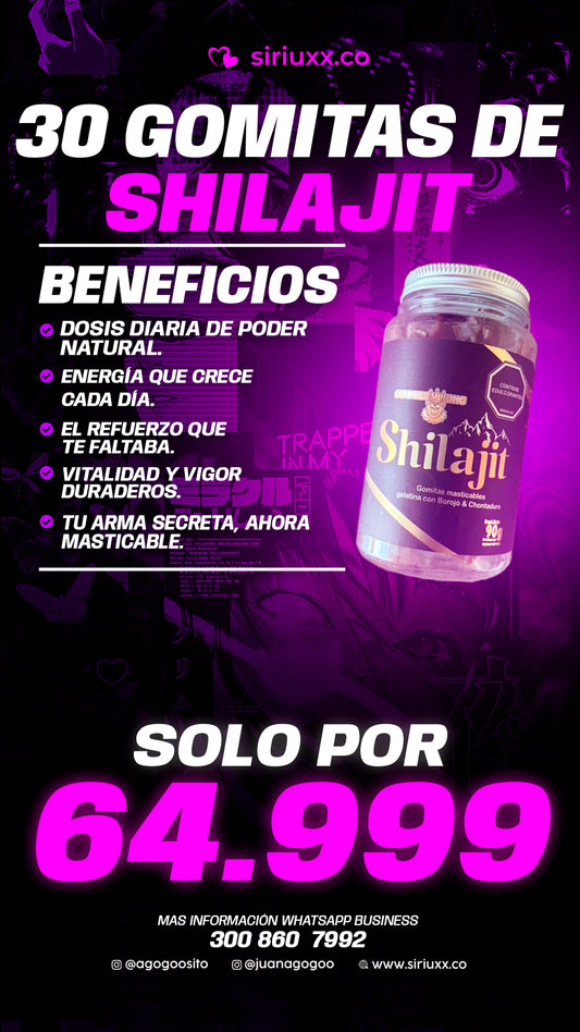 Shilajit gomitas x 30