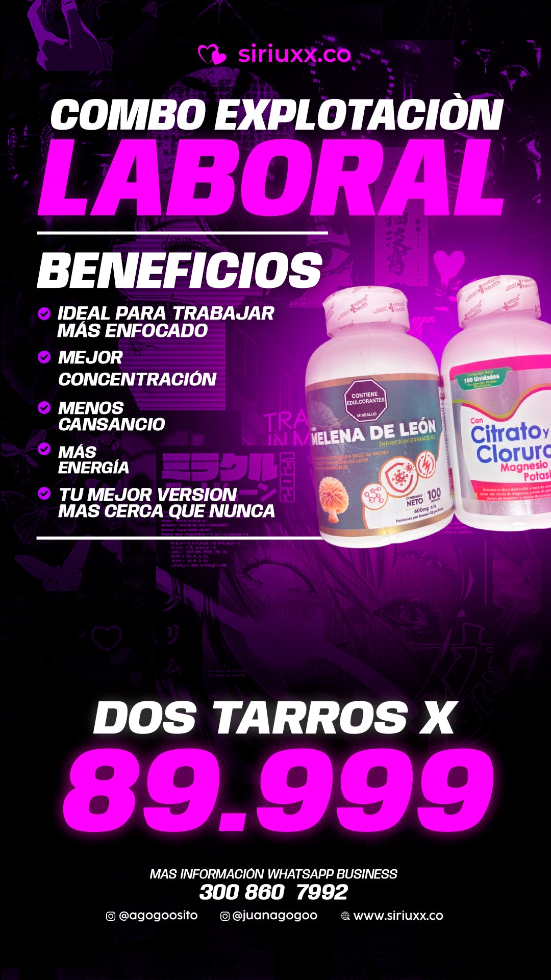 Combo Explotacion Laboral