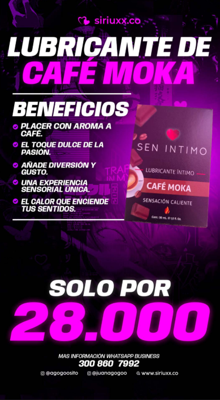 Lubricante De Cafe Moka