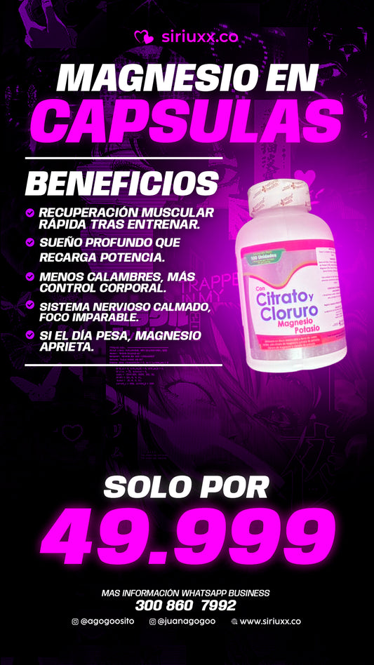 Magnesio En Capsulas