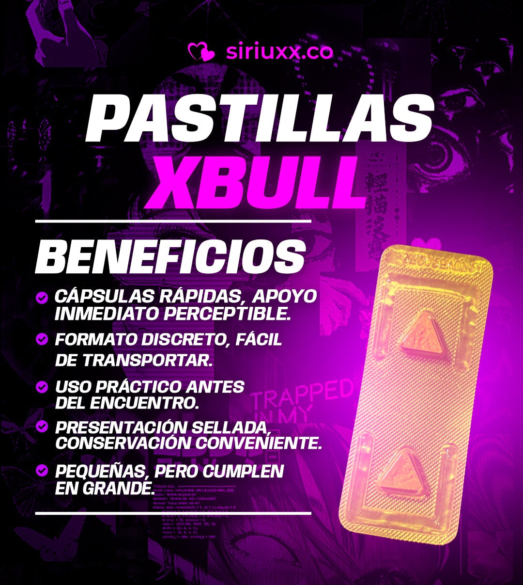 X Bull pastilla
