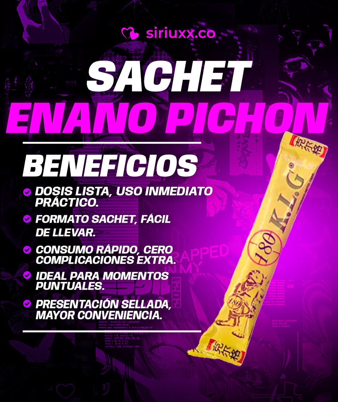 Sachet enano pichon