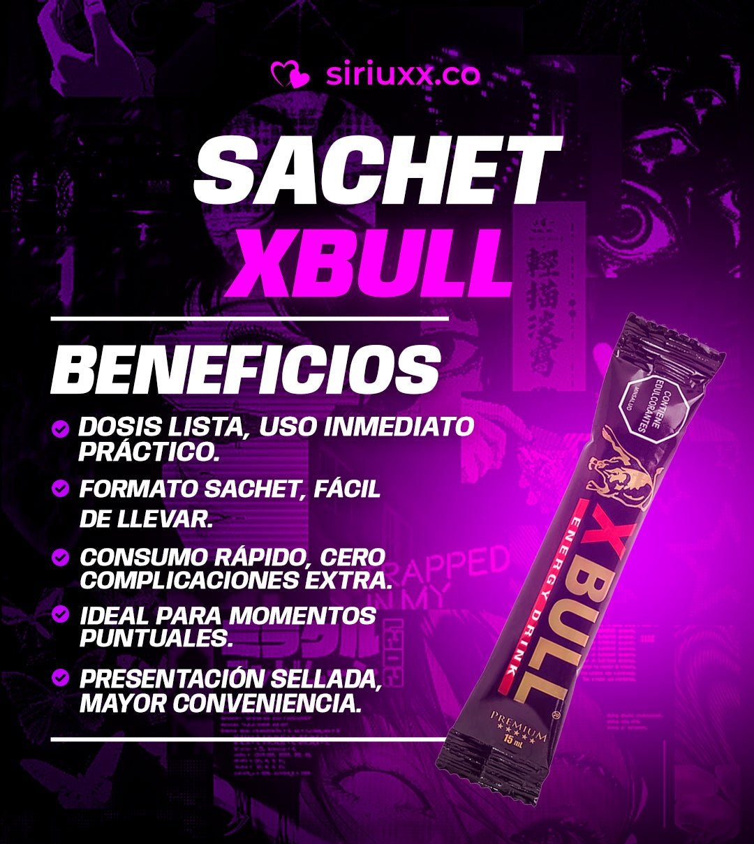 Sachet x bull