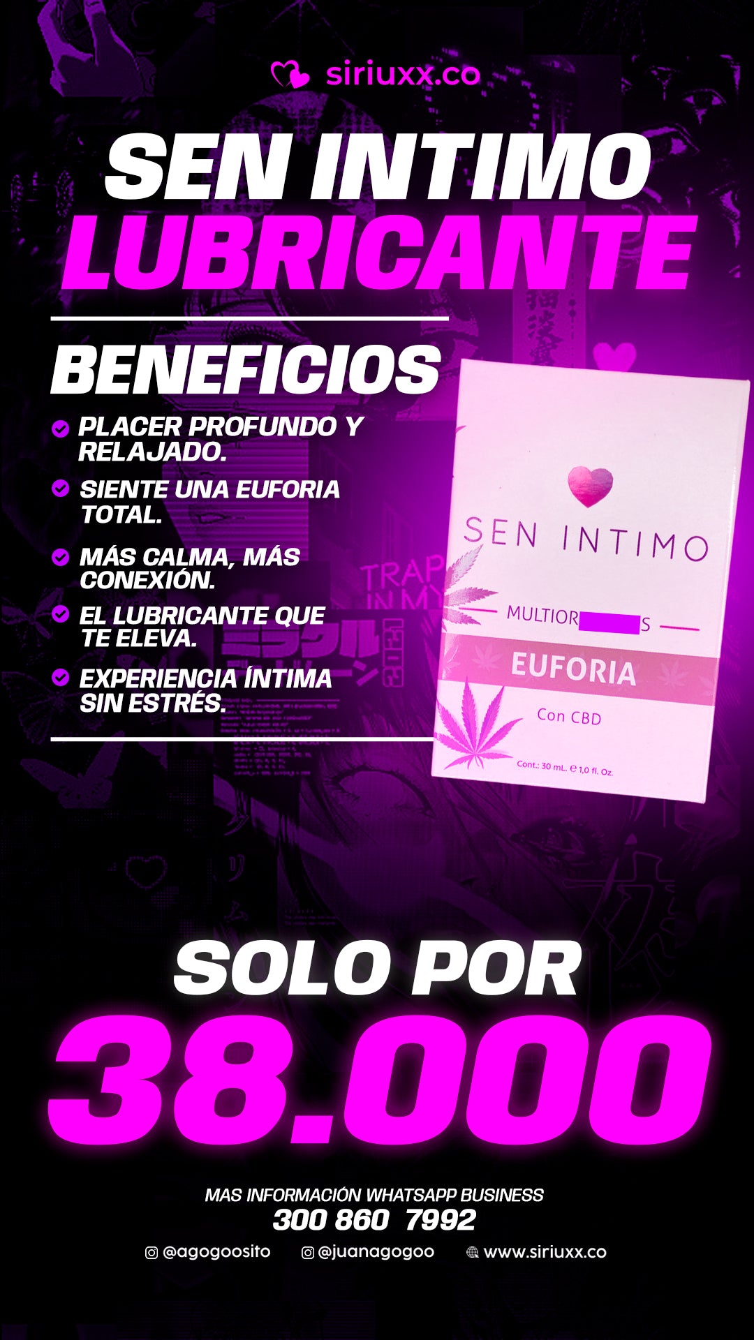 Multiorgasmo Euforia CBD 🍁